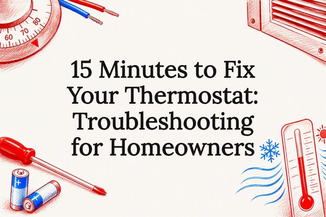 15 Minutes to Fix Your Thermostat: Troubleshooting for Homeowners